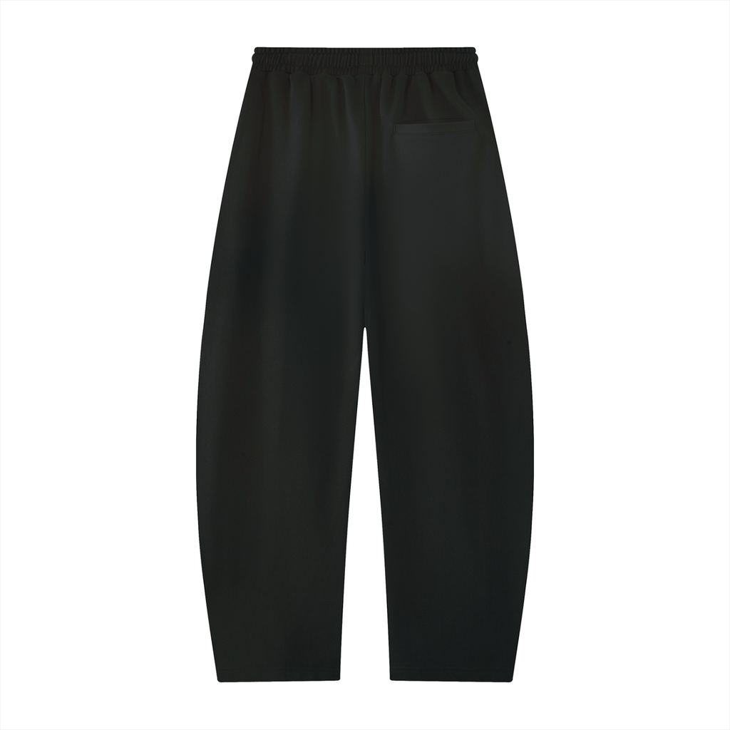 Unisex Heavyweight Barrel Leg Sweatpants WHITE
