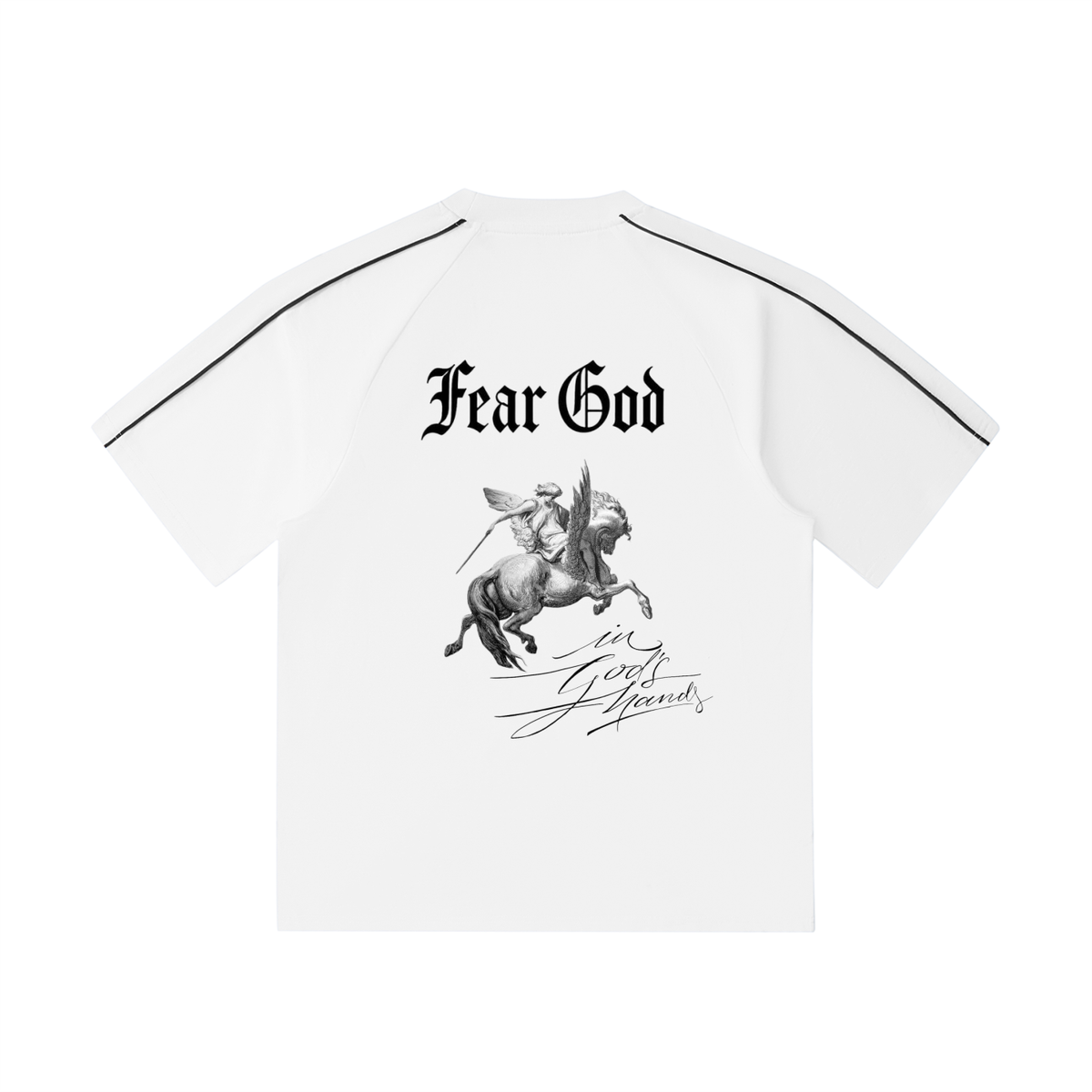 FEAR GOD Contrast Stitch Raglan T-Shirt