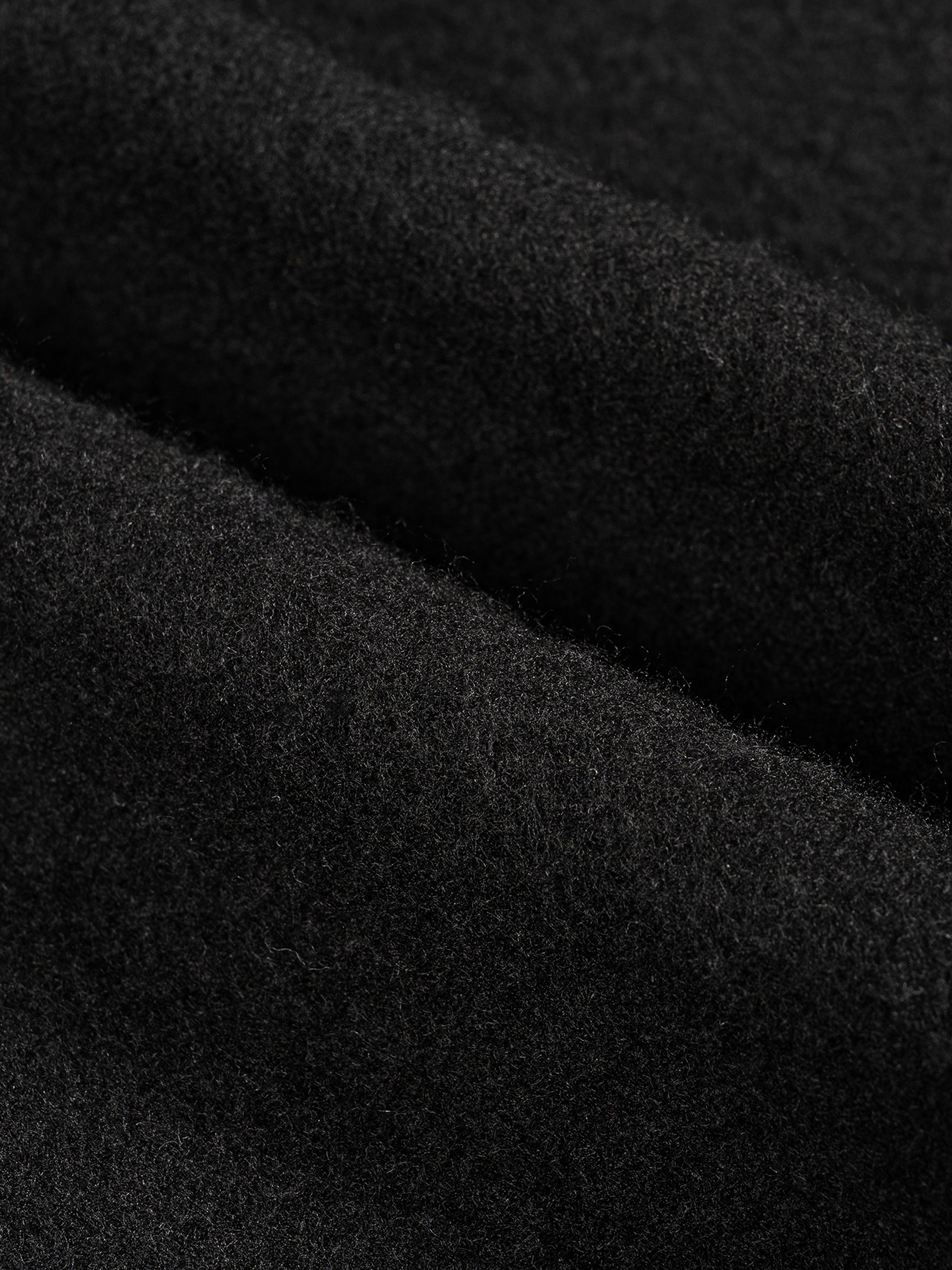 Fleece Zip-Up Boxy Hoodie - (GOD GOAT)